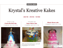 Tablet Screenshot of krystal99.wordpress.com