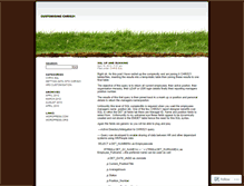 Tablet Screenshot of customisingchris21.wordpress.com