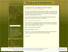 Tablet Screenshot of patinthailand.wordpress.com