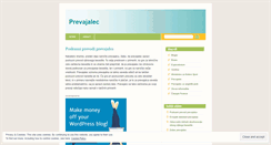 Desktop Screenshot of prevajalec.wordpress.com