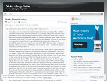 Tablet Screenshot of nickelallergyguitar.wordpress.com