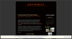 Desktop Screenshot of got2write.wordpress.com