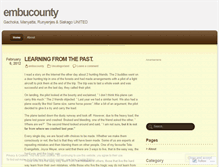 Tablet Screenshot of embucounty.wordpress.com