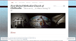 Desktop Screenshot of firstunitedmethodistchillicothe.wordpress.com