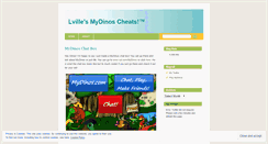 Desktop Screenshot of mydinoslville.wordpress.com