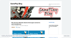 Desktop Screenshot of gameplayblog.wordpress.com