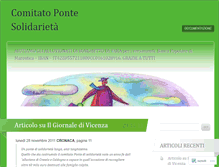 Tablet Screenshot of comitatopontesolidarieta.wordpress.com