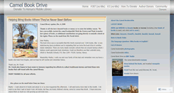 Desktop Screenshot of camelbookdrive.wordpress.com