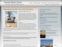 Tablet Screenshot of camelbookdrive.wordpress.com