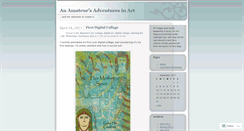 Desktop Screenshot of amateursadventuresinart.wordpress.com