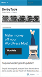 Mobile Screenshot of derbytude.wordpress.com