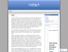 Tablet Screenshot of bandsters.wordpress.com