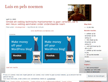 Tablet Screenshot of nieuwepolitiek.wordpress.com