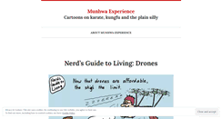 Desktop Screenshot of munhwaexperience.wordpress.com