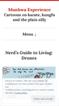 Mobile Screenshot of munhwaexperience.wordpress.com