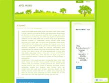 Tablet Screenshot of apelhijau.wordpress.com