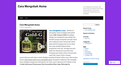Desktop Screenshot of caramengobatiasmaz.wordpress.com