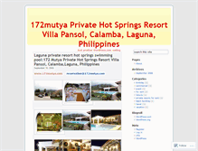 Tablet Screenshot of 172mutya.wordpress.com
