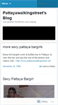 Mobile Screenshot of pattayawalkingstreet.wordpress.com