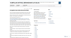 Desktop Screenshot of berandanayla.wordpress.com