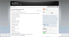 Desktop Screenshot of listfreak.wordpress.com