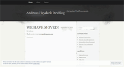 Desktop Screenshot of heydeckgames.wordpress.com