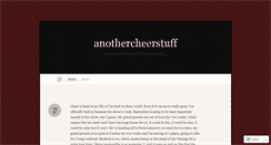 Desktop Screenshot of anothercheerstuff.wordpress.com