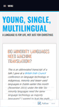 Mobile Screenshot of multikulti.wordpress.com