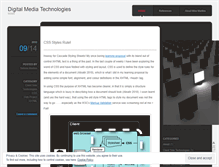 Tablet Screenshot of digitechnologies.wordpress.com