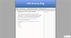 Desktop Screenshot of cdktaverna.wordpress.com