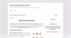 Desktop Screenshot of obattradisionalnyerisendi.wordpress.com