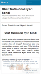 Mobile Screenshot of obattradisionalnyerisendi.wordpress.com