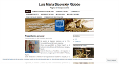 Desktop Screenshot of luisdi.wordpress.com