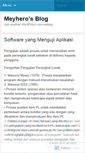 Mobile Screenshot of meyhero.wordpress.com