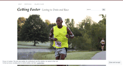 Desktop Screenshot of gettingfaster.wordpress.com
