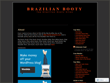 Tablet Screenshot of brazilianbooty.wordpress.com