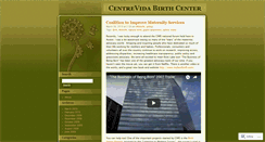 Desktop Screenshot of centrevida.wordpress.com