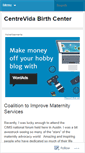 Mobile Screenshot of centrevida.wordpress.com