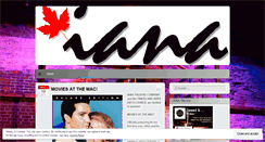 Desktop Screenshot of ianatheatre.wordpress.com