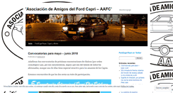 Desktop Screenshot of fordcapriteam.wordpress.com