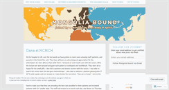 Desktop Screenshot of mongoliabound.wordpress.com