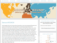 Tablet Screenshot of mongoliabound.wordpress.com