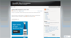 Desktop Screenshot of choxie808.wordpress.com