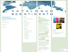 Tablet Screenshot of catalog6continents.wordpress.com