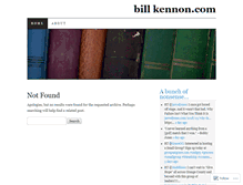 Tablet Screenshot of billken.wordpress.com