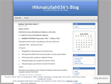 Tablet Screenshot of hikmatullah036.wordpress.com