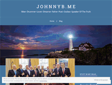 Tablet Screenshot of johnnybongo.wordpress.com