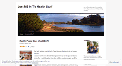 Desktop Screenshot of justmeint1health.wordpress.com