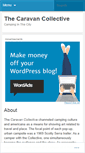 Mobile Screenshot of caravancollective.wordpress.com