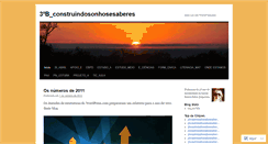 Desktop Screenshot of 3bconstruindosonhosesaberes.wordpress.com